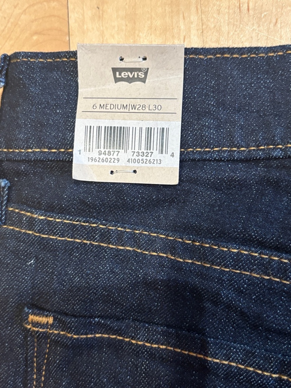 NWT Levi's Women’s 311 Shaping Skinny Jeans - Dark Blue size 28x30 - Picture 7 of 10